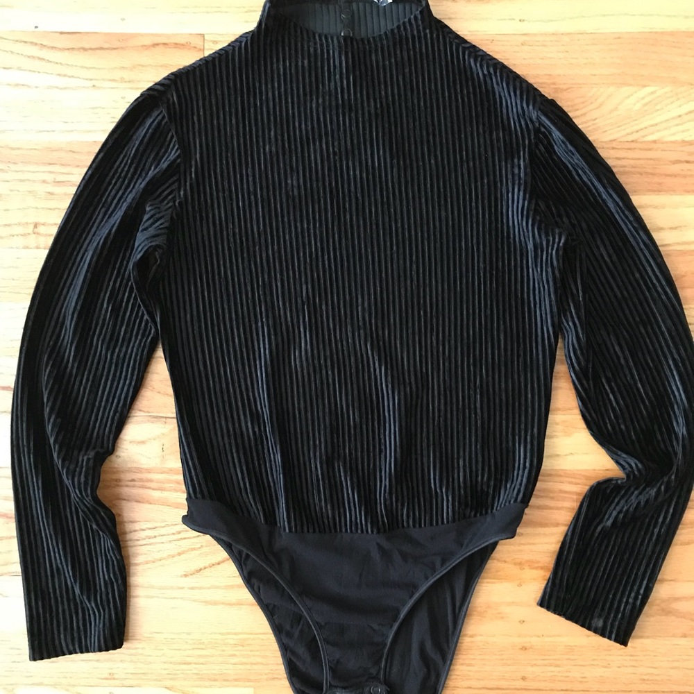 Cosabella Bodysuit Velour/Mesh